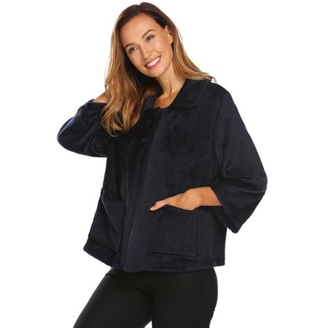 coat pajamas|women's bed jackets for sleeping.